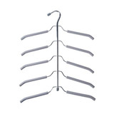 Multi - layer sponge anti - slip hanger clothing support multi - functional clothing hanging home with space - saving hangers