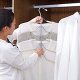 Multi - layer sponge anti - slip hanger clothing support multi - functional clothing hanging home with space - saving hangers