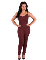 MUKATU 2016 Summer Rompers Women Sexy Bodysuit Casual Fashion V-Neck Sleeveless One Piece Jumpsuit Rompers Women Slim Leggings