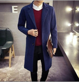 Single Breasted Trench Coat 2017 Fashion Designer Casual Classic Trenchs Mid-Long Slim Fit Jackets Coat Overcoat Free Shipping