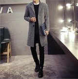 Single Breasted Trench Coat 2017 Fashion Designer Casual Classic Trenchs Mid-Long Slim Fit Jackets Coat Overcoat Free Shipping