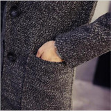 Single Breasted Trench Coat 2017 Fashion Designer Casual Classic Trenchs Mid-Long Slim Fit Jackets Coat Overcoat Free Shipping