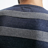 SIMWOOD Sweater Men 2017 Autumn New Slim Fit Striped Knitted Sweaters Male Plus Size Pullovers Brand Clothing MT017023