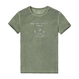 SIMWOOD Shorts Sleeve T Shirts Men 2017 New Spring Summer 100% Pure Cotton  Vintage Cartoon  Tees O neck TD1137