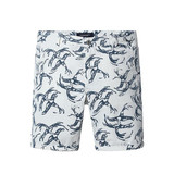 SIMWOOD Shorts Men Casual 2017 Summer New Cotton Birds Brand Clothing High Quality Fashion Slim Fit XD017034