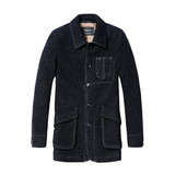 SIMWOOD New Winter length Coats Men Fashion Mix Wool blends Jaket Warm Brand Clothing DY1519