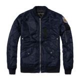 SIMWOOD brand 2017 new baseball bomber jacket men fashion hip hop coats streetwear Flight Jacket Male clothing MF9501
