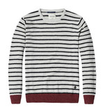 SIMWOOD Brand 2016 new autumn winter causal striped sweater men slim fit 100% cotton kintwear MY2021