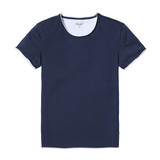 SIMWOOD 2017 T Shirts Men New Summer Spring O neck Curl Hem Short Sleeve 100% Pure Cotton TD017003