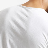 SIMWOOD 2017 Summer New T Shirt Men Slim Fit Cotton Curl Hem O neck Short Sleeve Brand Clothing TD017030