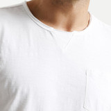 SIMWOOD 2017 Summer New T Shirt Men Slim Fit Cotton Curl Hem O neck Short Sleeve Brand Clothing TD017030