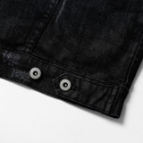 SIMWOOD 2017 New Autumn Winter Black Denim Jacket Jeans Outerwear Fashion Slim fit NJ6522