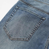 SIMWOOD 2017 Summer New Denim Shorts Men Jeans Cotton Hole Fashion Trousers Slim Fit Ripped KD5053