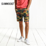 SIMWOOD 2017 Summer New Camouflage Shorts Men Cotton Causal Military Slim Fit Plus Size Brand Clothing Plus Size XD017035