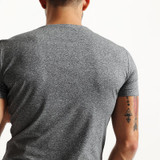 SIMWOOD 2017 Summer Brand Men's Short-sleeved Cotton skinny T-shirt  Shirt Solid Casual O-Neck Male Tops & Tees Plus Size TD1067