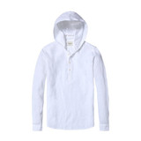 SIMWOOD 2017 Spring Summer Thin Hoodies Men 100% Pure Linen Sweatshirts Fashion Slim Fit Brand Clothing CS1588