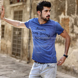 SIMWOOD 2017 Spring Summer New Letter T Shirts Men Vintage Fashion O neck Shorts Sleeve Tees Slim Fit Plus Size  TD1127