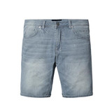 SIMWOOD 2017 New Summer  Casual Shorts Men  Cotton Striped Denim knee Length  Jeans Vintage Scratched Brand Clothing  ND017004