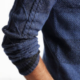 SIMWOOD 2017 new autumn winter causal men sweaters kintwear fashion brand clothing warm striped mix color MY2023
