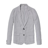 SIMWOOD 2017 New Autumn Fashion Jacket Casual Blazers Men Suits 100% Pure Linen Slim Fit XZ6112