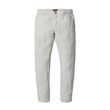 SIMWOOD 2017 AutumnSummer New Harem Pants Men 100% Pure Linen Ankle-Length Casual Thin Drawstring Trousers Vintage XC017001