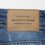 SIMWOOD 2017 Autumn New Fashion Jeans Men Monkey Wash Denim Trousers Slim Fit Plus Size brand Clothing High Quality  NC017002