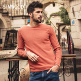 SIMWOOD  Brand 2016 New Autumn Winter Casual Sweater Men Fashion long Sleeve pullovers MY2015