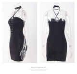 Kaywide Club Wear Lace Up Suede Bandage Dress Summer Halter Shealth Bodycon Women Sexy Party Dresses Backless Elegant Vestidos Kaywide Club Wear Lace Up Suede Bandage Dress Summer Halter Shealth Bodycon Women Sexy Party Dresses Backless Elegant Vestidos