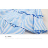 KAYWIDE 2017 Spring Women Blouse Series One Shoulder Ruffles Shirt Tops Summer Striped Shirt Sleeveless Blouse For Women A17201