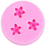 Kaymiklee M060 Mini Flower shaped silicone mold Fondant Cake Decorating Tools Silicone Decoration Mold Silicone Cake Mold