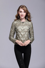 Kaximei Winter Jackets Women Hooded 100% White Duck Down Ultralight Slim Diamond Solid 2017 Autumn New Arrival Ladies Coat Plus