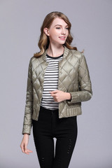 Kaximei Winter Jackets Women Hooded 100% White Duck Down Ultralight Slim Diamond Solid 2017 Autumn New Arrival Ladies Coat Plus
