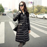 Kaximei 90% White Duck Down Full High Collar Down Jacket Women 2017 New Arrival Button Windproof Collar collar Coats Size 5015