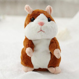 Kawaii Talking Hamster Plush Toys Sound Record Plush Hamster Stuffed Toys for Children Kids Birthday Gift 16cm