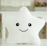 Kawaii Star Pillow Plush Toys Cute Luminous Pillow Toy Led Light Pillow Glow in Dark Plush Pillow Doll Toys for Children Kids