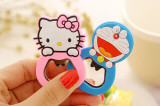 Kawaii Rubber Cover Opener , Hello Kitty 6*4CM Beer Bottle Opener Bottle Beer Opener Helper ; Stainless Steel Opener