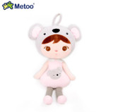 Kawaii Plush Animals Cute Backpack Pendant Baby Kids Toys for Girls Birthday Christmas Keppel Doll Panda Metoo Doll
