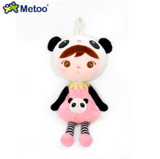 Kawaii Plush Animals Cute Backpack Pendant Baby Kids Toys for Girls Birthday Christmas Keppel Doll Panda Metoo Doll