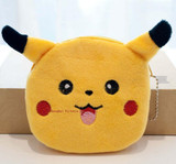 Kawaii NEW Pikachu 10CM Plush Toy , Cat Purse Toy , keychain Plush Purse toy