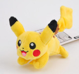 Kawaii NEW 10CM Approx. Pikachu Clip on Shoulder Design Decoration Plush Stuffed Toy doll