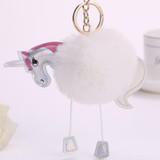 Kawaii Fresh Horse Plush Stuffed Animal Cartoon Kids Toys for Girls Children Baby Birthday Christmas Gift Unicorn Pendant Dolls