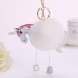 Kawaii Fresh Horse Plush Stuffed Animal Cartoon Kids Toys for Girls Children Baby Birthday Christmas Gift Unicorn Pendant Dolls