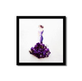 Kawaii Cute The beautiful petals fairy Poster Print  Modern Nordic Nursery Wall Art Picture  Room Decor Canvas Painting No Frame