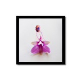 Kawaii Cute The beautiful petals fairy Poster Print  Modern Nordic Nursery Wall Art Picture  Room Decor Canvas Painting No Frame