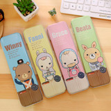 Kawaii Cartoon Animal Tin Pencilcase Box Desktop Storage Box Tin Pencil Case home Cute Stationery Gift Office Supplies 2017
