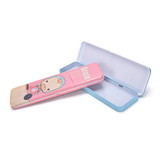 Kawaii Cartoon Animal Tin Pencilcase Box Desktop Storage Box Tin Pencil Case home Cute Stationery Gift Office Supplies 2017