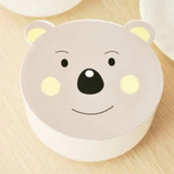 Kawaii Candy Color Cartoon Patterns Tableware package Microwave Oven Bento Container Case Dinnerware Children Birthday Gift