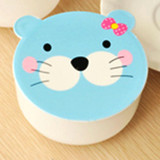 Kawaii Candy Color Cartoon Patterns Tableware package Microwave Oven Bento Container Case Dinnerware Children Birthday Gift