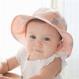 Kawaii Baby Sun Hat Kids Children Girls Summer Outdoor Cotton Cap Printed