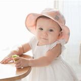 Kawaii Baby Sun Hat Kids Children Girls Summer Outdoor Cotton Cap Printed